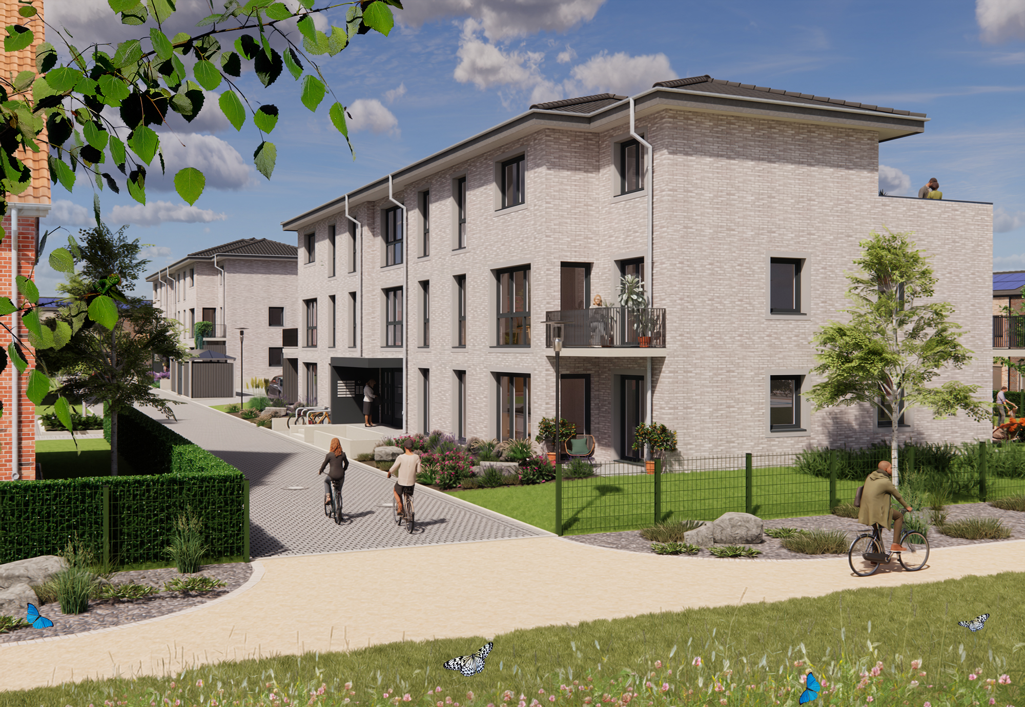 Neubau zweier Mehrfamilienhäuser Haapsalustraße 12 und 12a, Rendsburg